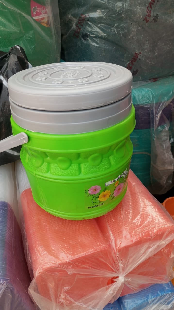 Green cooler container